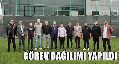 52 Orduspor'da görev dağılımı yapıldı