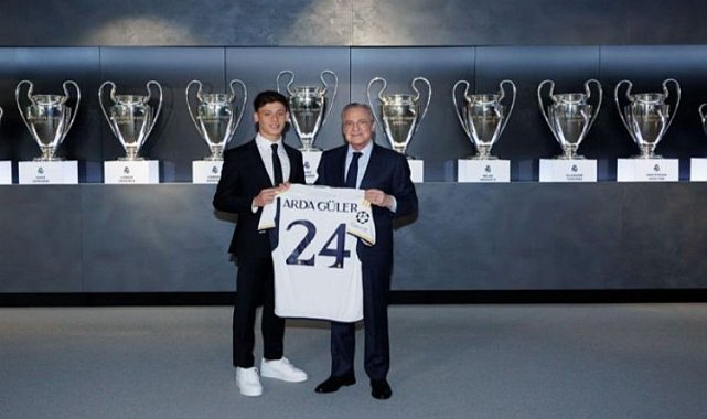 Arda Güler resmen Real Madrid&#039;de