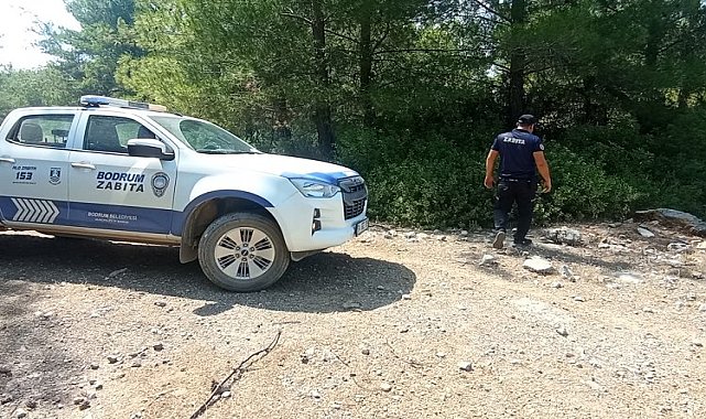 Bodrum'da yangına karşı itfaiye hazırlandı