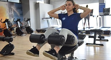 Bursa Yıldırım'da 'kadın spor merkez'lerine yoğun ilgi