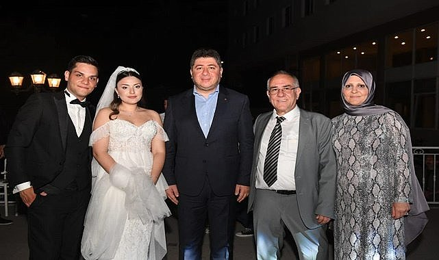 Çalış ve Yalçın ailelerinin mutlu günü