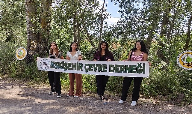 Çevre aktivistlerinden Eskişehir Orman Fidanlığı&#039;na inceleme