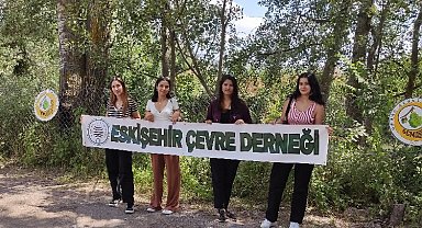 Çevre aktivistlerinden Eskişehir Orman Fidanlığı'na inceleme