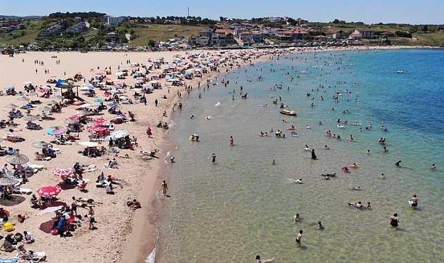 Denize girecekler! &#039;Rip akıntısı&#039;na dikkat!