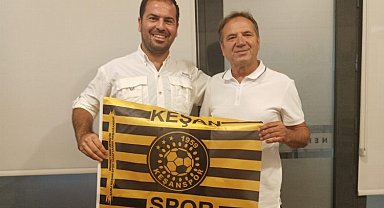 Efsane futbolcu Fariz’den Keşan’a  ziyaret