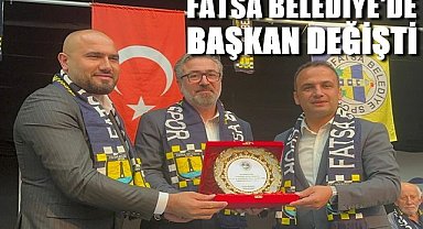 Fatsa Belediye'de başkan değişti