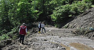 Fındık bahçesinde hasar var mı?