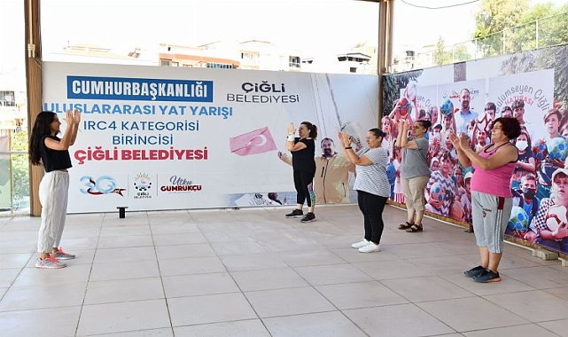 İzmir Çiğli'de kadınlara özel yaz spor kursları