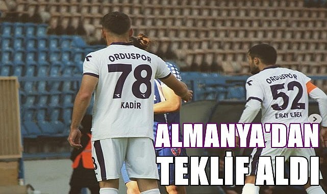Kadir Seven Almanya'ya transfer olursa Orduspor 1967 para kazanacak