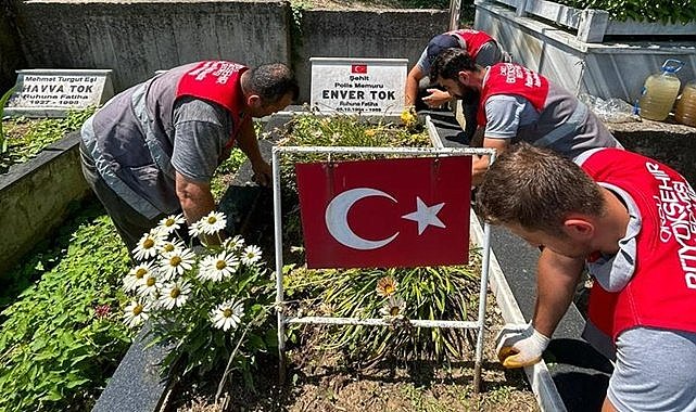 Ordu Büyükşehir şehitlerimizi unutmadı