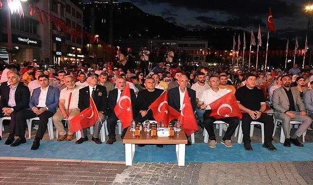 Ordu'da 15 Temmuz Demokrasi ve Birlik Günü