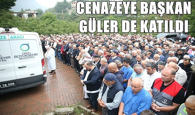 Ordu'da selde hayatını kaybeden kadın toprağa verildi