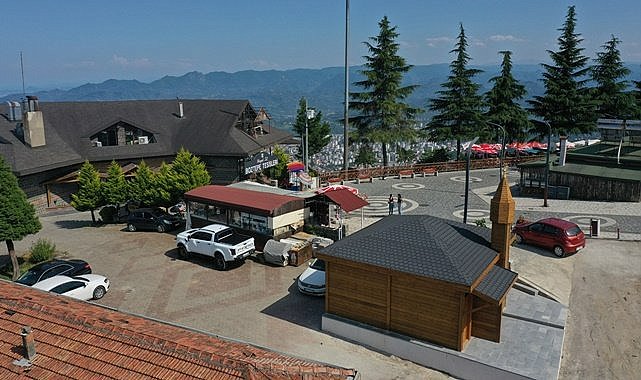 Ordu'nun seyir terası Boztepe'ye mescit