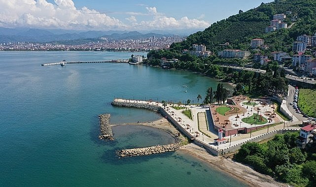 Ordu'da gökdelenin yerine park yapıldı