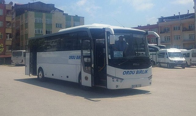 Ordu-Samsun otobüs ücreti 180 TL oldu