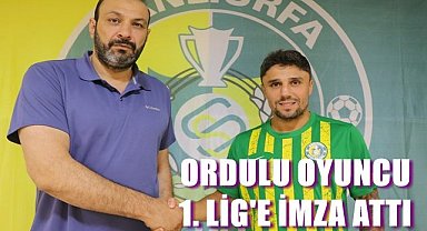 Ordulu oyuncu Şanlıurfaspor'a imza attı