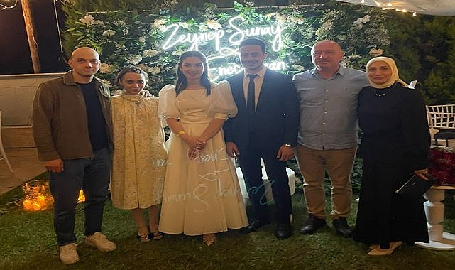 Şahin ve Tomakin ailelerinin mutlu günü