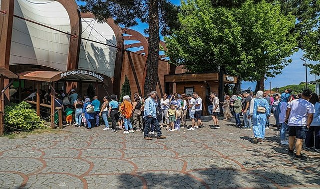 Teleferiğe bayramda 50 bin kişi bindi