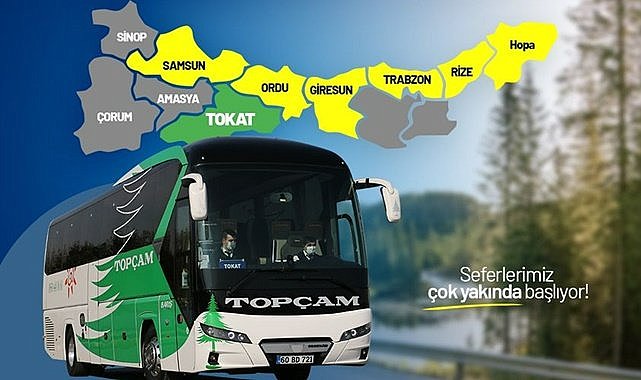 Topçam Turizm Karadeniz'e açılıyor