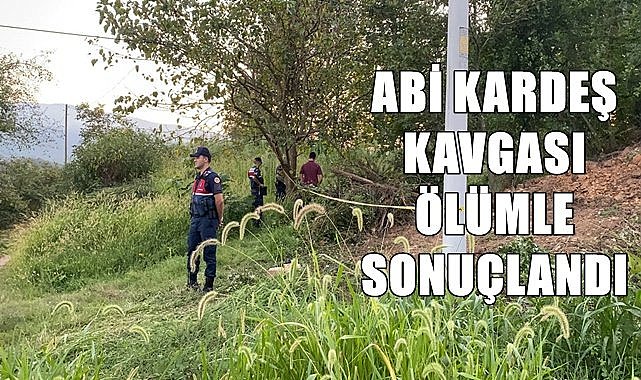 Abi kardeş fındık bahçesinde karşılaştı sonrası