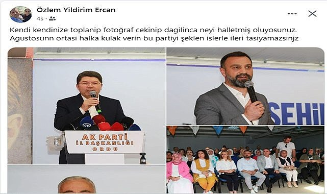 AK Parti'de eski yönetici yeni yöneticileri eleştirdi; Halka kulak verin