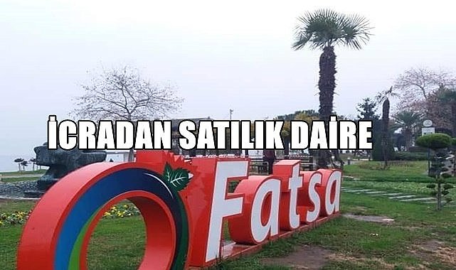 Fatsa'da 117 m2 daire icradan satılık