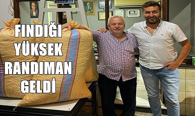 Fındık randımanı 56.5 geldi kilo başı 10 TL daha fazla aldı