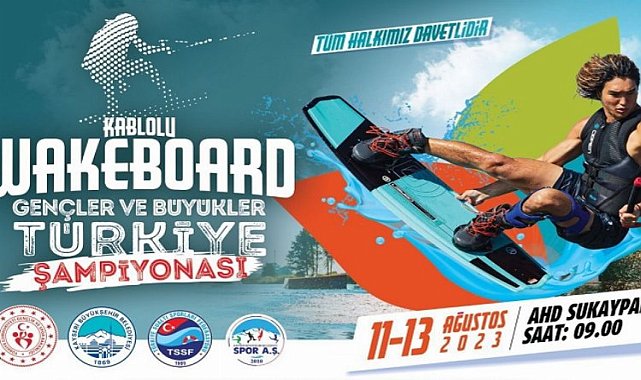 Kayseri Büyükşehir&#039;den Wakeboard şampiyonası