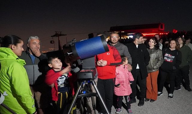 Kayseri Erciyes&#039;te meteor şöleni