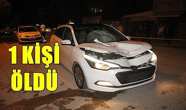 Olay yerinde hayatını kaybetti