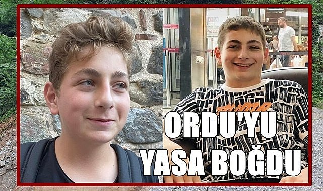 Ordu 15 yaşındaki Arda&#039;ya ağlıyor