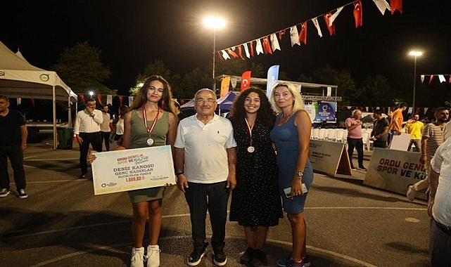 Ordu'da spor festivalinde 352 Bin TL ödül dağıtıldı