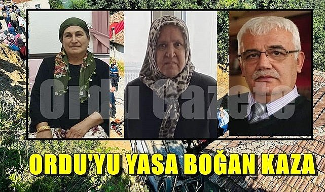 Ordu&#039;yu yasa boğan kaza