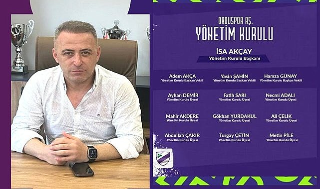 Orduspor 1967&#039;de Yönetim Kurulu belli oldu
