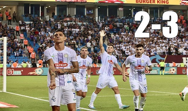 Trabzonspor-Rizespor maç sonucu: 2-3