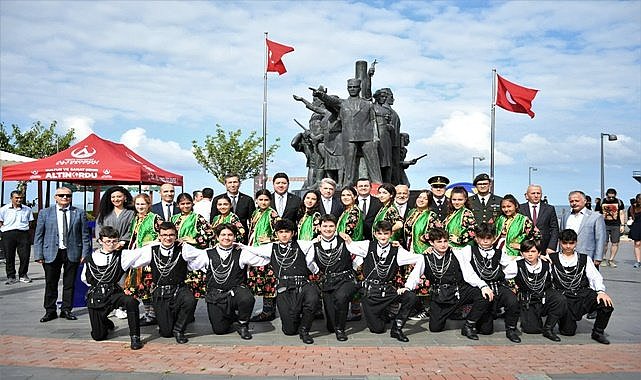 Atatürk&#039;ün Ordu&#039;ya gelişinin 99. yıldönümü kutlandı