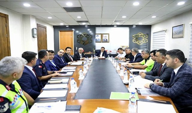 Kayseri&#039;de okul güvenliği toplantısı yapıldı