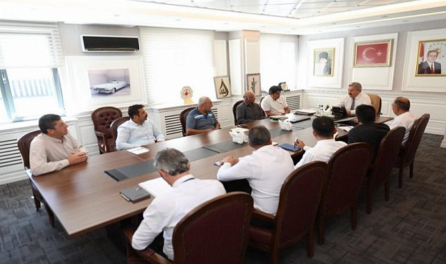 Kayseri Melikgazi&#039;de muhtarlarla doğal gaz buluşması