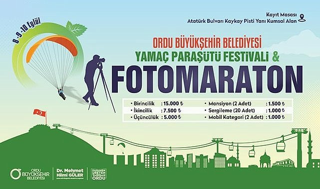 Ordu&#039;da fotomaraton heyecanı
