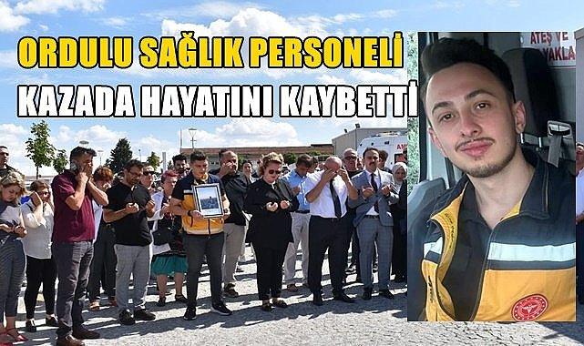 Ordu Sağlık Memuru Ahmet Melik Aydın&#039;a ağlıyor