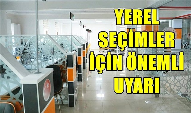 Yerel seçimler için adres değişikliğinde son gün açıklandı
