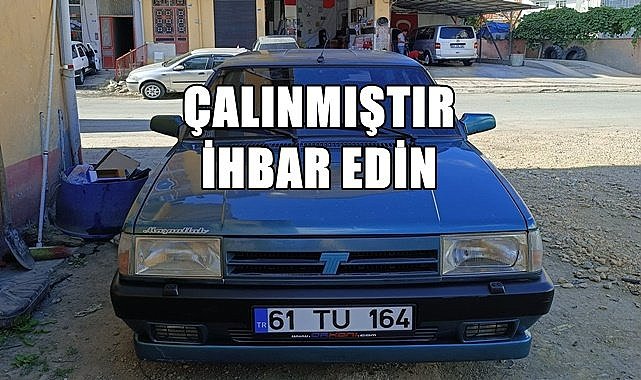Perşembe&#039;de otomobil çalındı