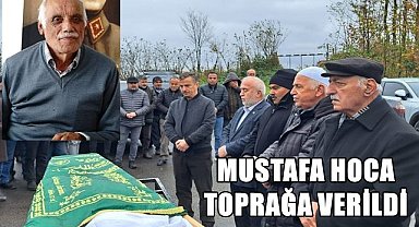Ordu'da emekli öğretmen Mustafa Aydemir son yolculuğuna uğurlandı