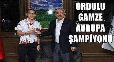 Ordulu Boksör Gamze Soğuksu Avrupa Şampiyonu oldu