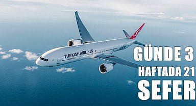 THY'nın Ordu Giresun-İstanbul sefer sayıları ve saatleri