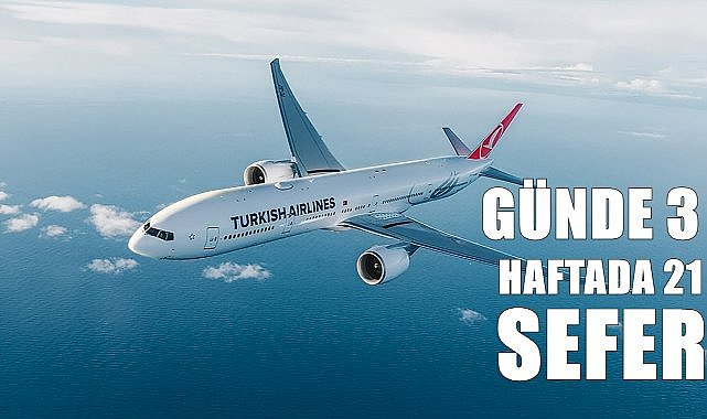 THY&#039;nın Ordu Giresun-İstanbul sefer sayıları ve saatleri