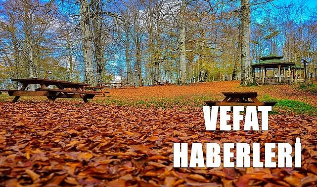 Ordu 6 Kasım Çarşamba vefat haberleri