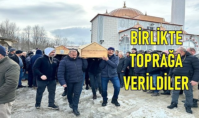 Ordu&#039;da kazada hayatının kaybeden çift birlikte toprağa verildi
