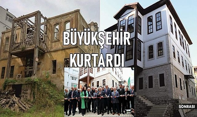 Ordu&#039;da tarihi konak kurtarıldı; restore edilip hizmete açıldı
