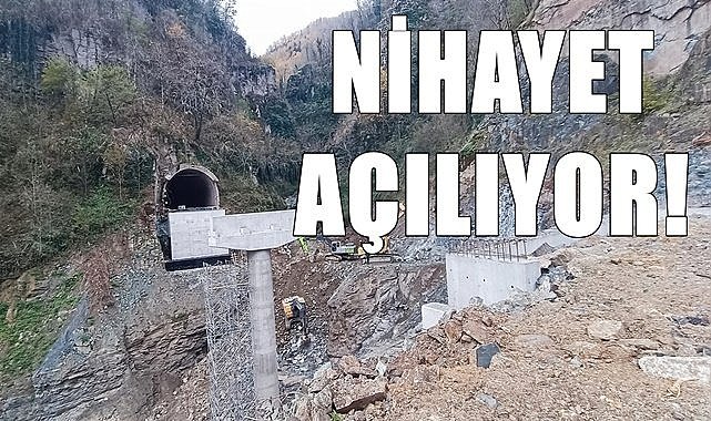 Ordu Dere Yolu 4 ay sonra tekrar açılıyor